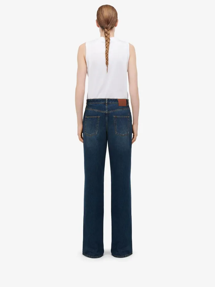 Women Tops And Shirts Alexander McQueen Feather Embroidery Tank Top Optical White