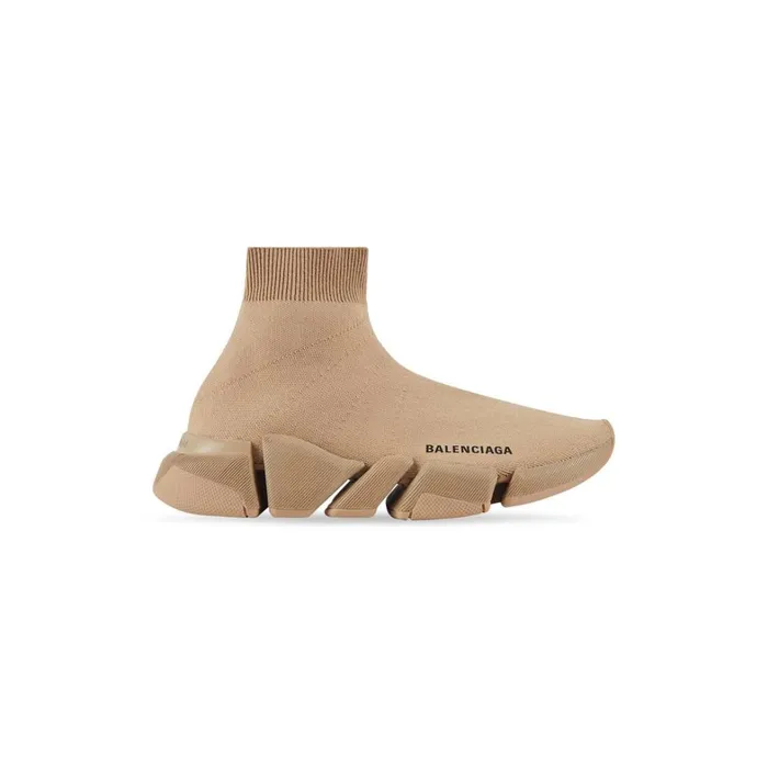 Women Trainers Balenciaga Speed 20 Recycled Knit Trainers In Beige
