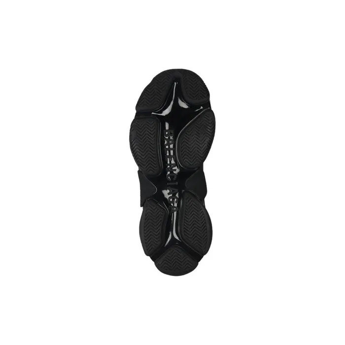 Women Trainers Balenciaga Triple S Trainers Allover Logo In Black