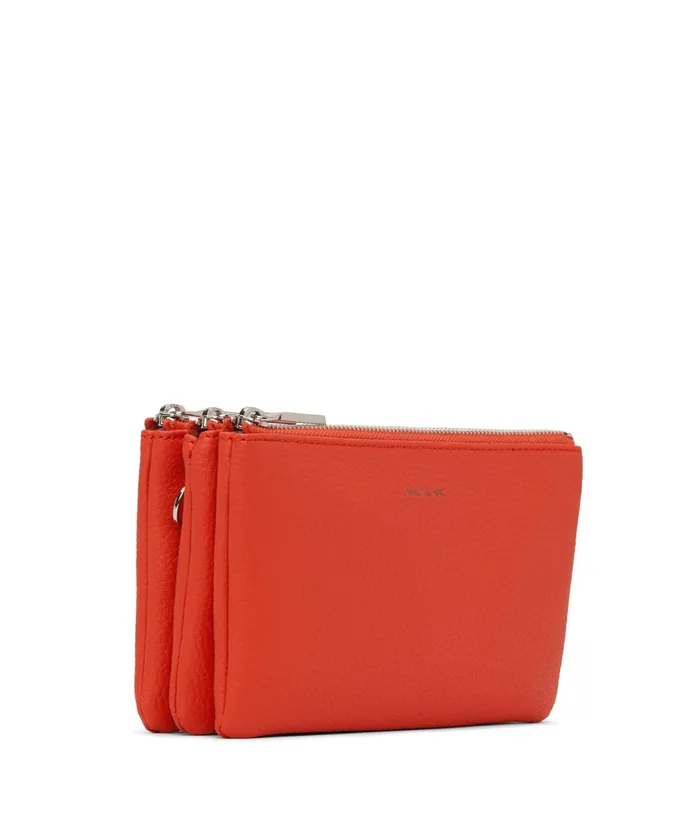 Women Triplet Vegan Crossbody Bag 8211 Purity Fleur Matt and Nat Crossbody