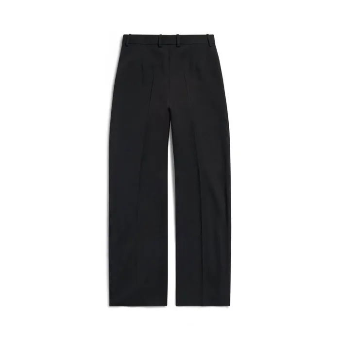 Women Trousers Balenciaga Baggy Tailored Trousers In Black