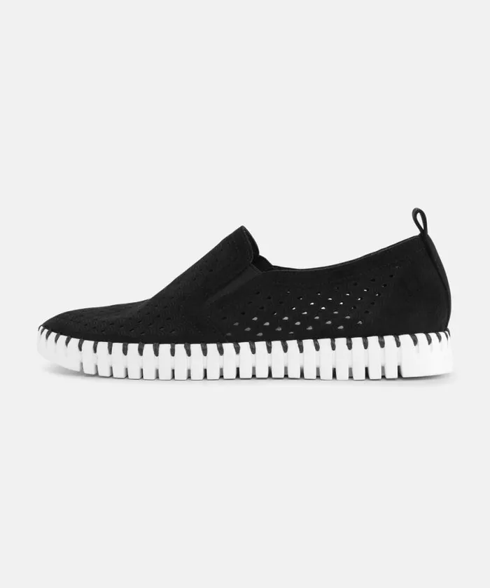Women Tulip Flats Ilse Jacobsen Flats 8211 Black Women Tulip Flats Ilse Jacobsen Flats 8211 Black