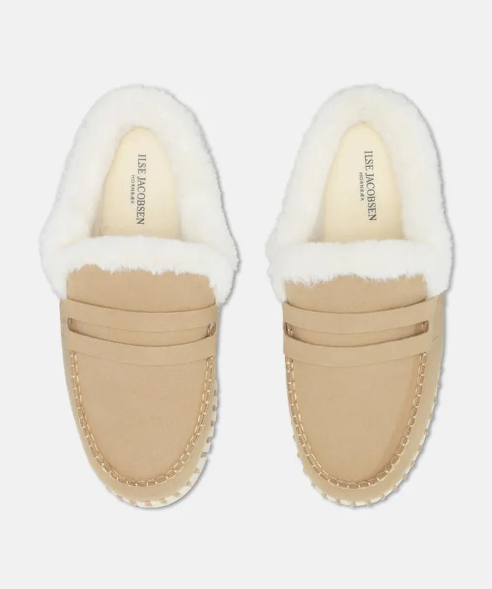 Women Tulip Flats Ilse Jacobsen Slippers 8211 Latte Women Tulip Flats Ilse Jacobsen Slippers 8211 Latte