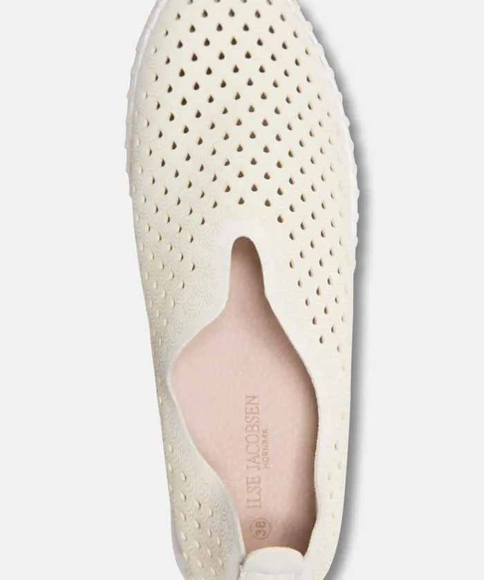 Women Tulip Flats Ilse Jacobsen Tulip SlipIn 8211 Milk Creme Women Tulip Flats Ilse Jacobsen Tulip SlipIn 8211 Milk Creme