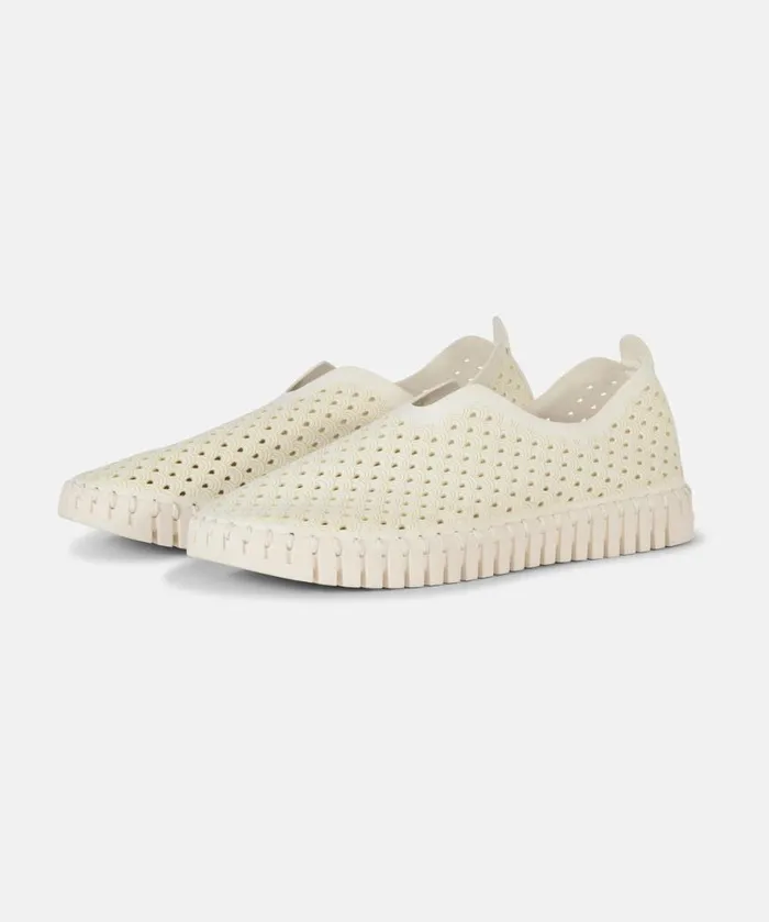 Women Tulip Flats Ilse Jacobsen Tulip SlipIn 8211 Milk Creme Women Tulip Flats Ilse Jacobsen Tulip SlipIn 8211 Milk Creme