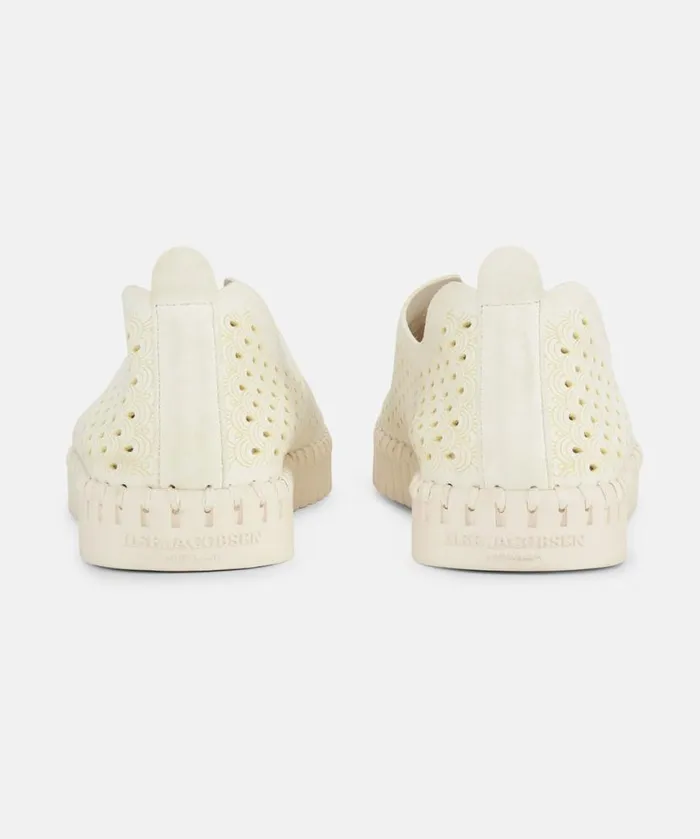 Women Tulip Flats Ilse Jacobsen Tulip SlipIn 8211 Milk Creme Women Tulip Flats Ilse Jacobsen Tulip SlipIn 8211 Milk Creme