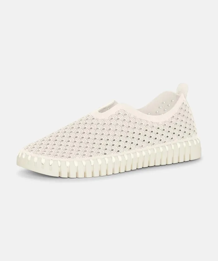 Women Tulip Flats Ilse Jacobsen Tulip SlipIn 8211 Milk Creme Women Tulip Flats Ilse Jacobsen Tulip SlipIn 8211 Milk Creme