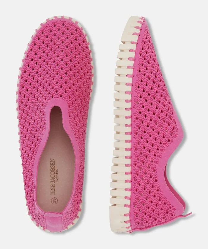 Women Tulip Flats Ilse Jacobsen Tulip SlipIn 8211 Rose Violet Women Tulip Flats Ilse Jacobsen Tulip SlipIn 8211 Rose Violet