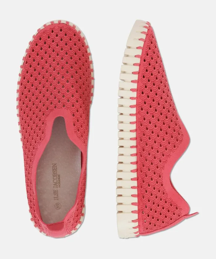 Women Tulip Flats Ilse Jacobsen Tulip SlipIn 8211 Viva Magenta Women Tulip Flats Ilse Jacobsen Tulip SlipIn 8211 Viva Magenta