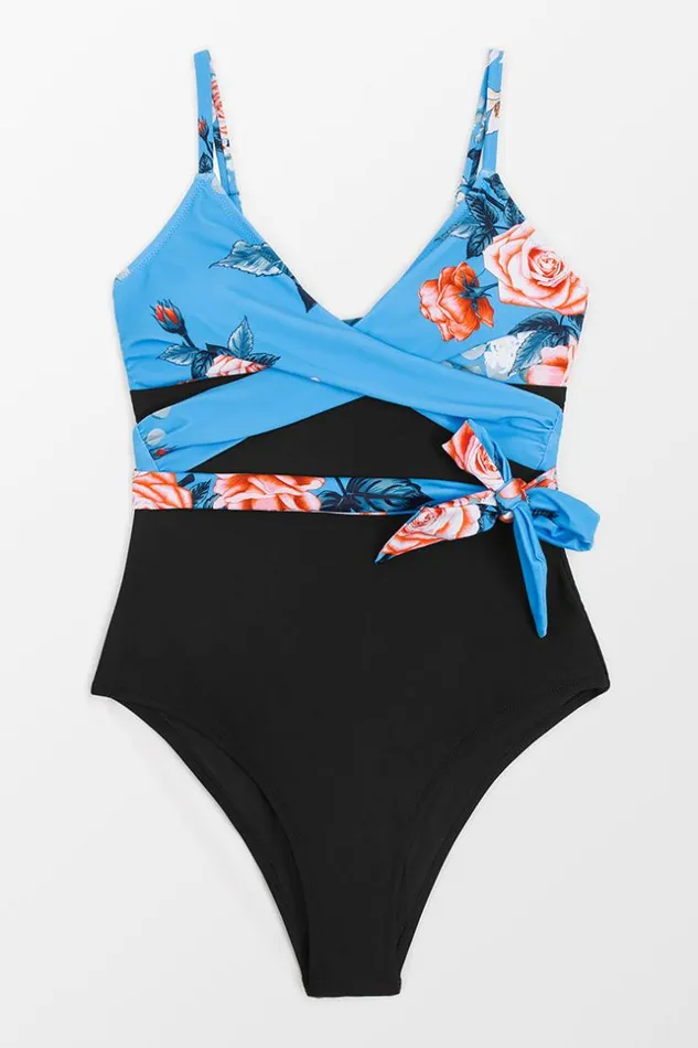 Women Tummy Control Swimsuits Cupshe Grace Floral One Piece Swimsuit Black Women Tummy Control Swimsuits Cupshe Grace Floral One Piece Swimsuit Black