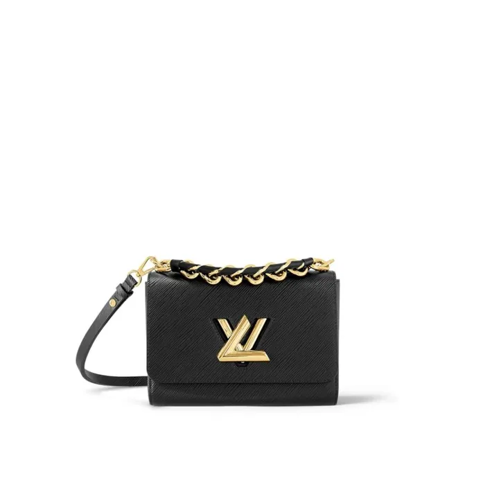 Women Twist Bag Louis Vuitton Louis Vuitton Black M21772 Twist MM 8211 Louis Vuitton Handbag Store