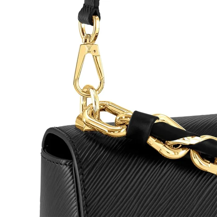 Women Twist Bag Louis Vuitton Louis Vuitton Black M21772 Twist MM 8211 Louis Vuitton Handbag Store