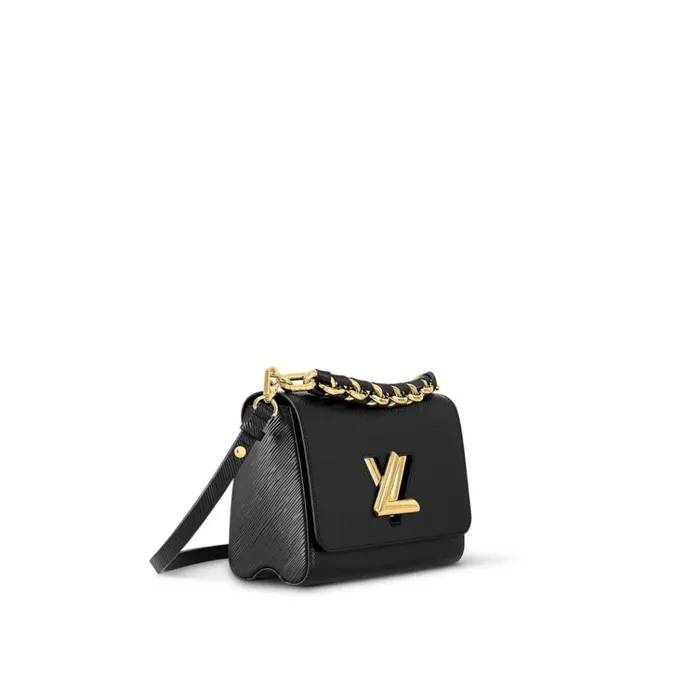 Women Twist Bag Louis Vuitton Louis Vuitton Black M21772 Twist MM 8211 Louis Vuitton Handbag Store