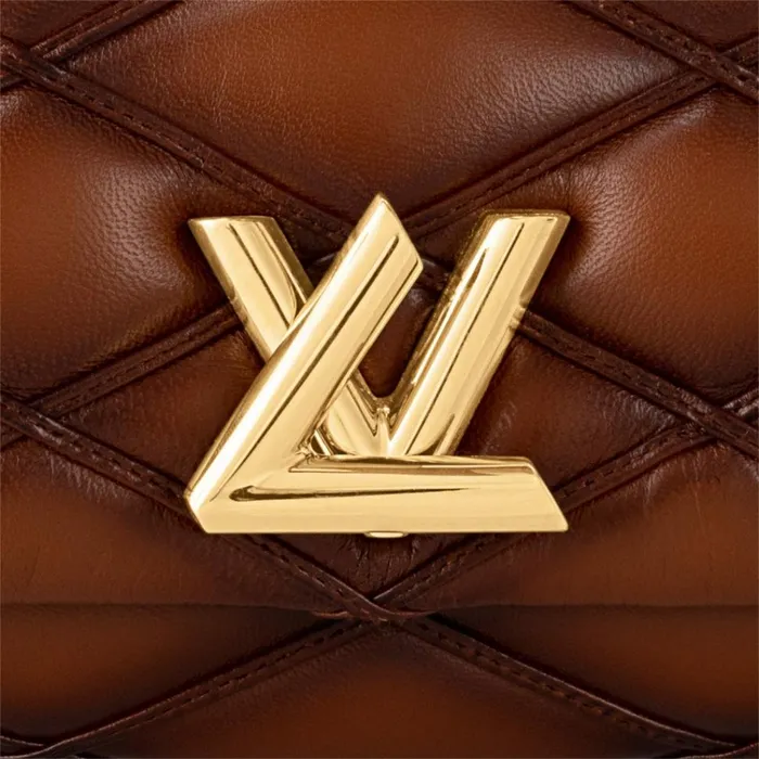 Women Twist Bag Louis Vuitton Louis Vuitton M23601 GO14 MM Smoked Tan 8211 Louis Vuitton Handbag Store