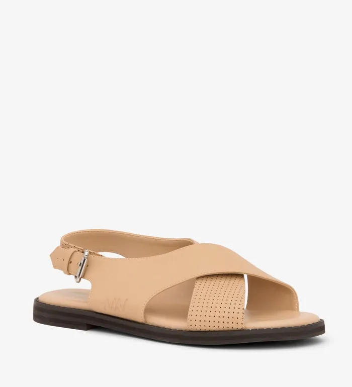 Women Villeray Vegan Criss Cross Sandals Sand Matt and Nat Sandals