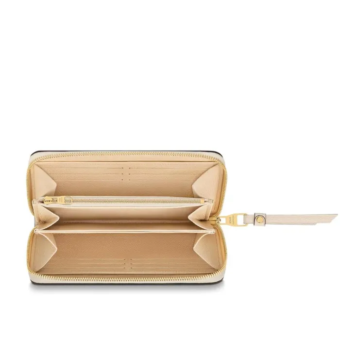 Women Wallets Louis Vuitton Louis Vuitton Cream M82212 Zippy Wallet 8211 Louis Vuitton Handbag Store