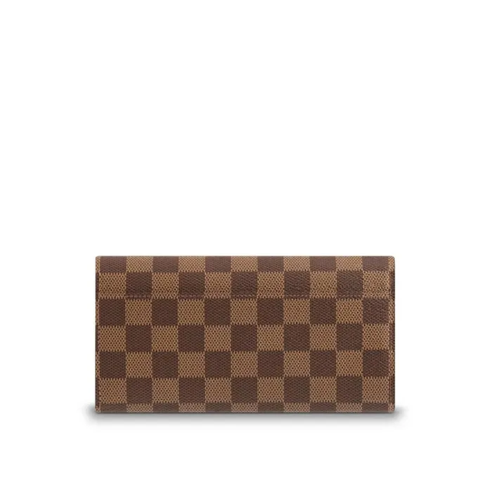 Women Wallets Louis Vuitton Louis Vuitton Damier Ebene N63209 Sarah Wallet 8211 Louis Vuitton Handbag Store