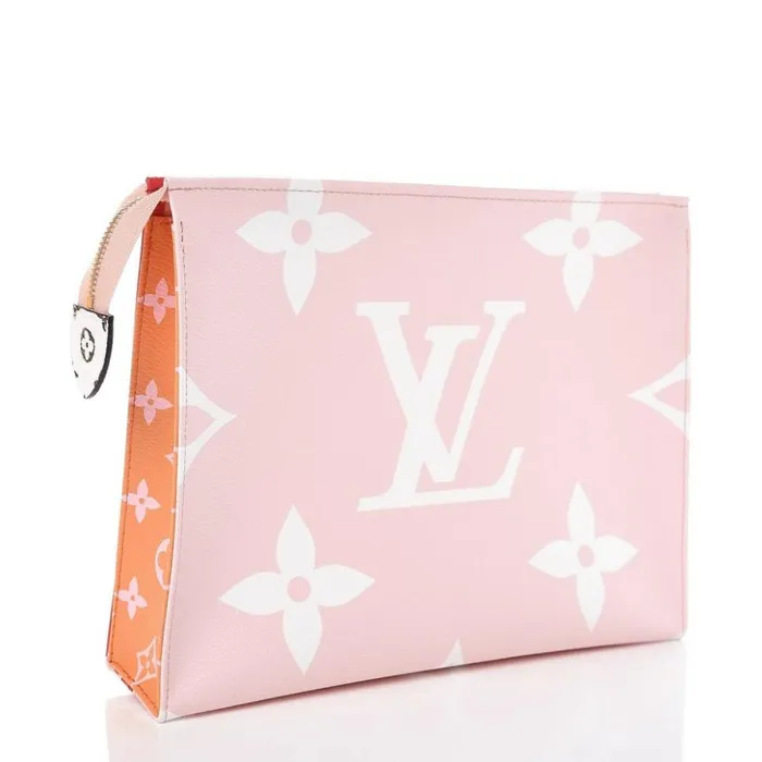 Women Wallets Louis Vuitton Louis Vuitton M67692 Monogram Giant Toiletry Pouch 26 Rouge 8211 Louis Vuitton Handbag Store