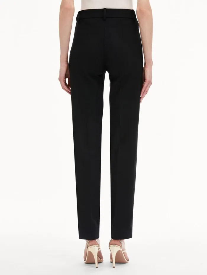 Women Watercolor Orchid Pant Black Oscar De La Renta Pants and Skirts Women Watercolor Orchid Pant Black Oscar De La Renta Pants and Skirts