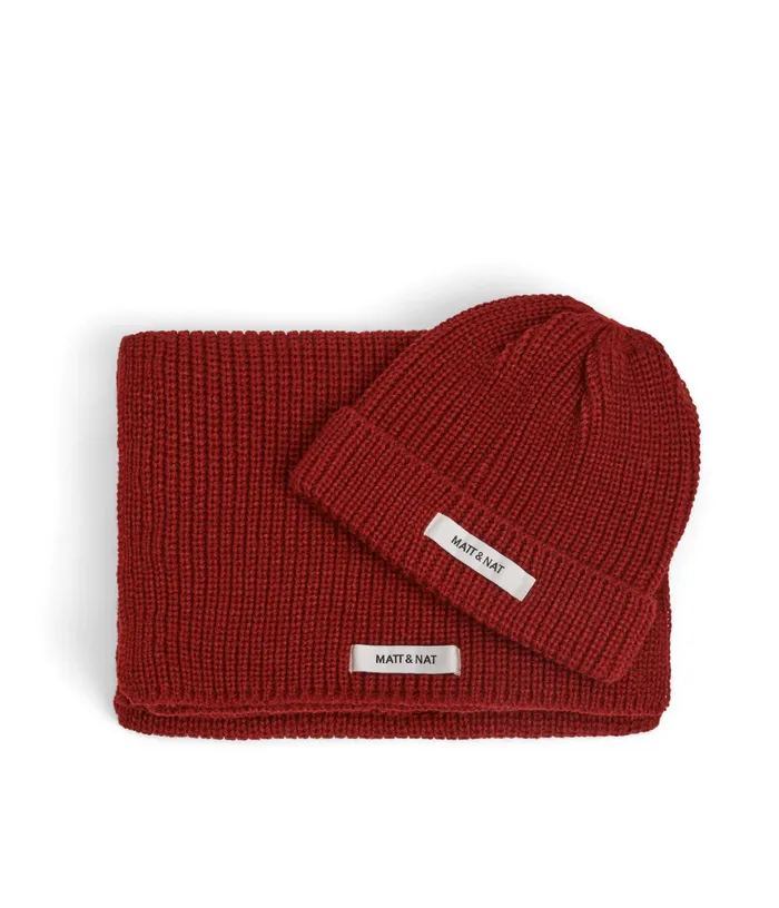 Women Wynn Hat and Scarf Set Mulb Matt and Nat Hat and Scarf