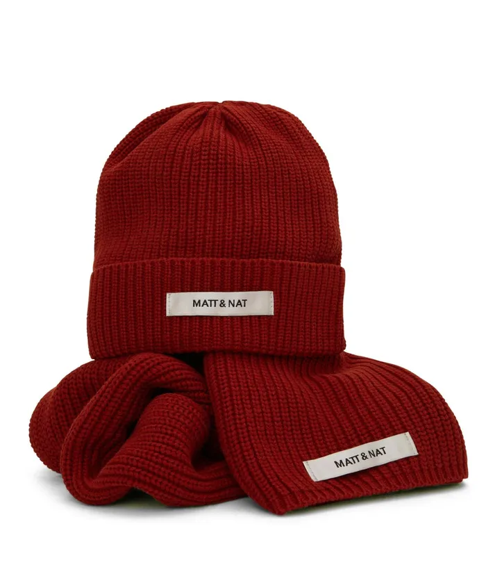 Women Wynn Hat and Scarf Set Mulb Matt and Nat Hat and Scarf