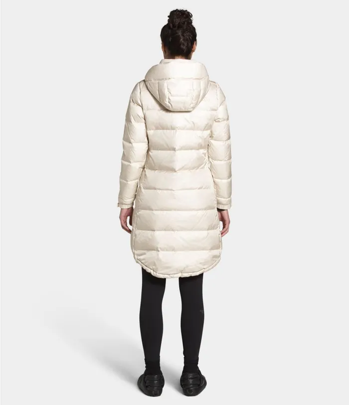 Womens Metropolis Parka III Vintage White The North Face Insulated and Down Jackets