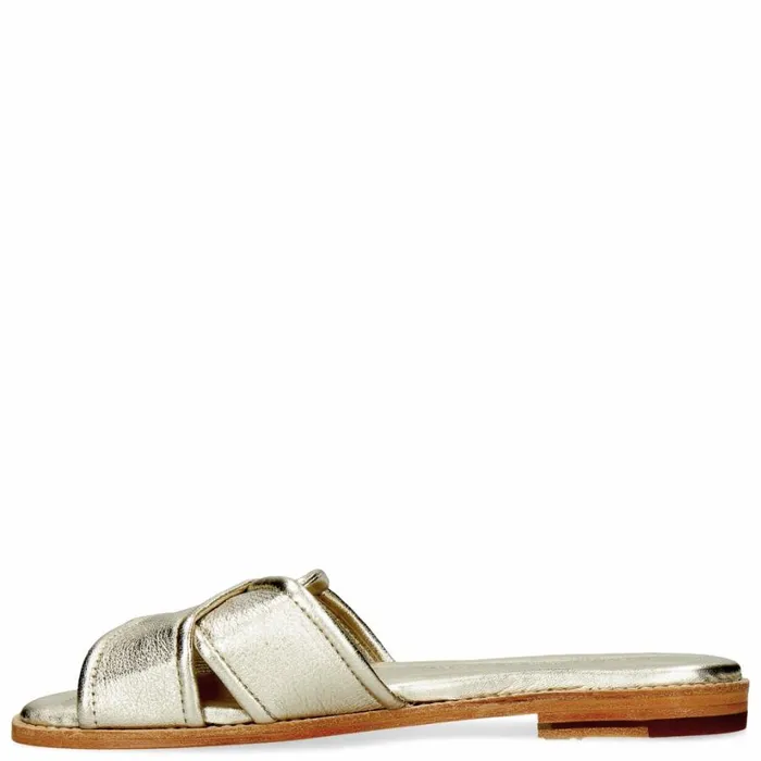 Womens Mules Melvin and Hamilton Elodie 14 Gold Womens Mules Melvin and Hamilton Elodie 14 Gold