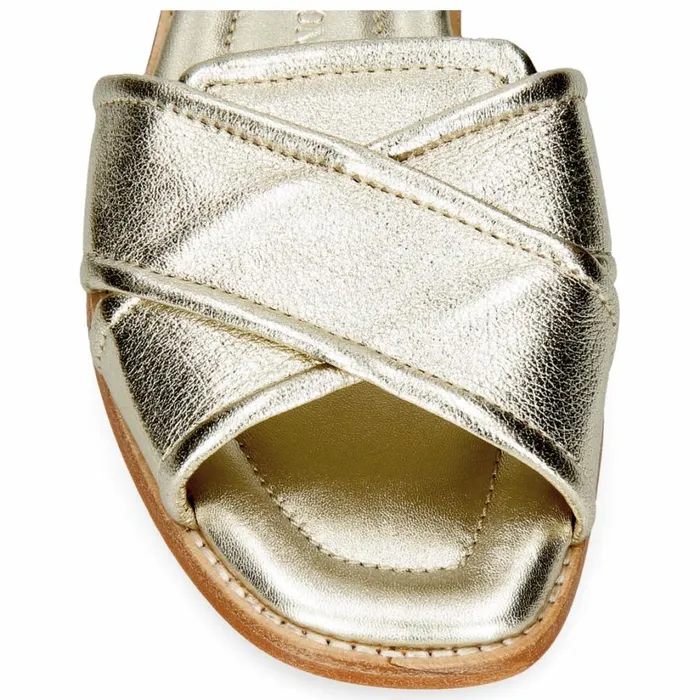 Womens Mules Melvin and Hamilton Elodie 14 Gold Womens Mules Melvin and Hamilton Elodie 14 Gold