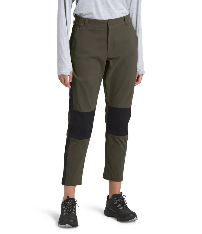 Womens North Dome Crop Pant New Taupe The North Face Pants