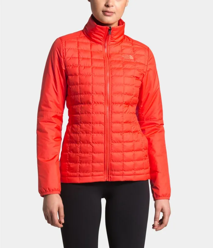 Womens ThermoBall Eco Snow Triclimate Jacket Root Brown Heatherflare The North Face 3In1