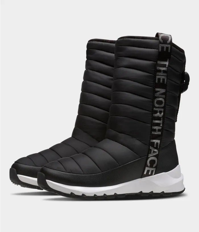 Womens ThermoBall Tall Tnf Blacktnf White The North Face Winter Boots
