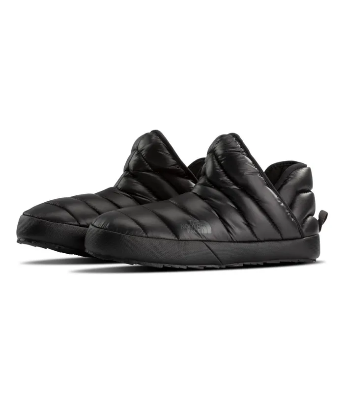 Womens Thermoball Traction Booties Shiny Tnf Blackbeluga Grey The North Face Slippers Womens Thermoball Traction Booties Shiny Tnf Blackbeluga Grey The North Face Slippers