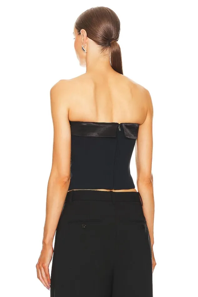 X Anja Dujakovi Bray Top Black Women Lovers and Friends Tops
