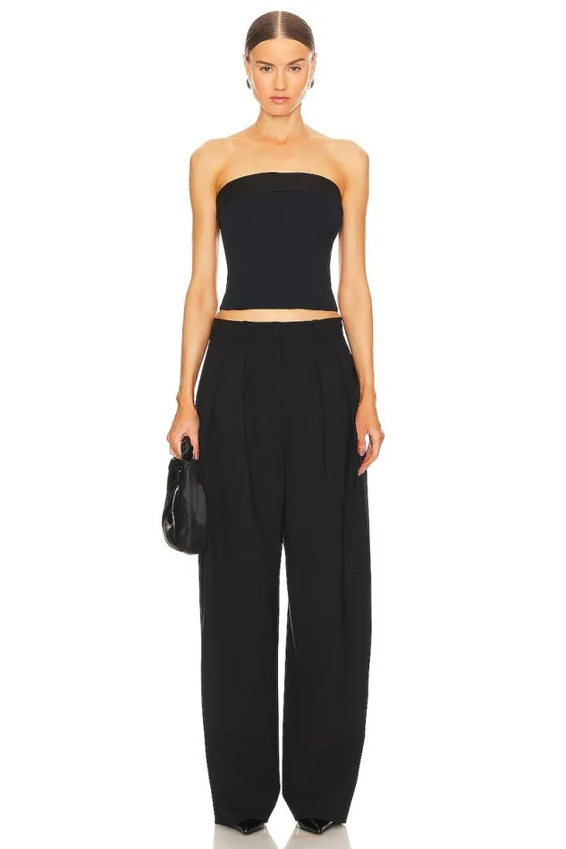 X Anja Dujakovi Bray Top Black Women Lovers and Friends Tops