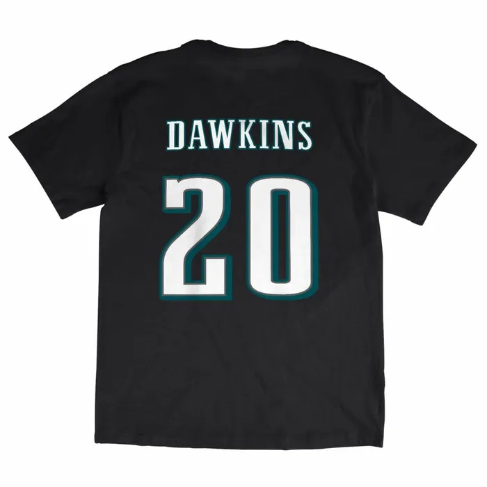 Youth NFL Mitchell and Ness Name and Number Tee Philadelphia Eagles Brian Dawkins Youth NFL Mitchell and Ness Name and Number Tee Philadelphia Eagles Brian Dawkins