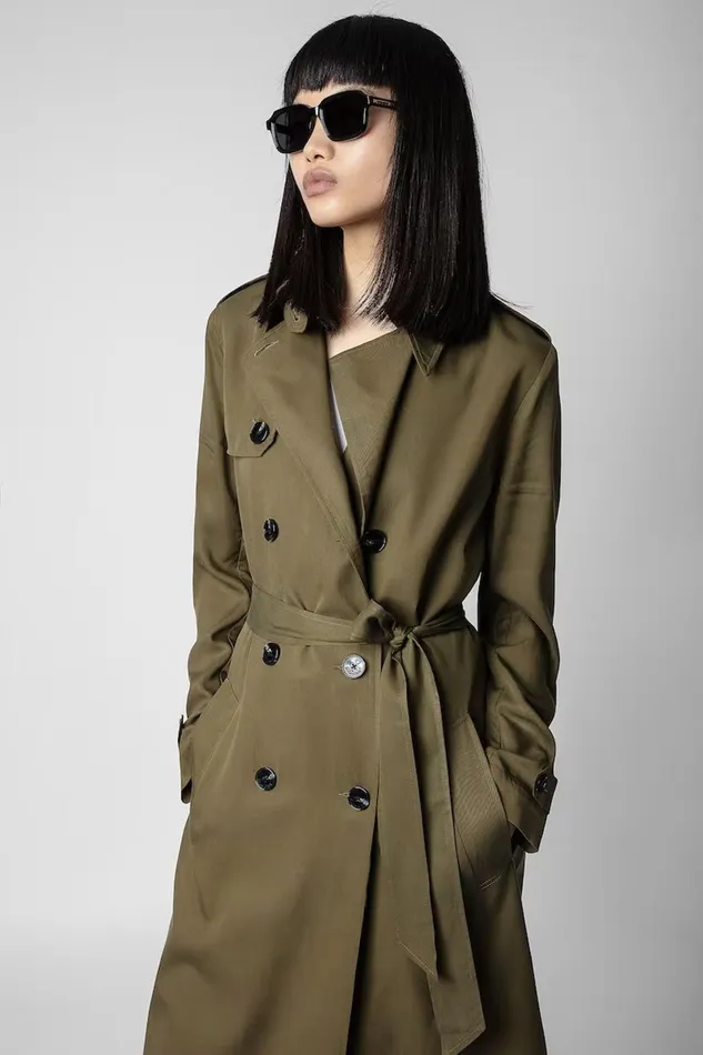 Zadig and Voltaire Coats LA PARISIENNE CIGAR 8211 Women Zadig and Voltaire Coats LA PARISIENNE CIGAR 8211 Women