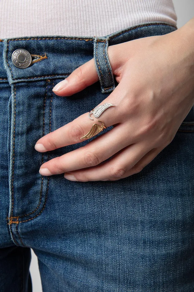 Zadig and Voltaire Jewellery ROCK OVER RING 8211 WomenMen Zadig and Voltaire Jewellery ROCK OVER RING 8211 WomenMen