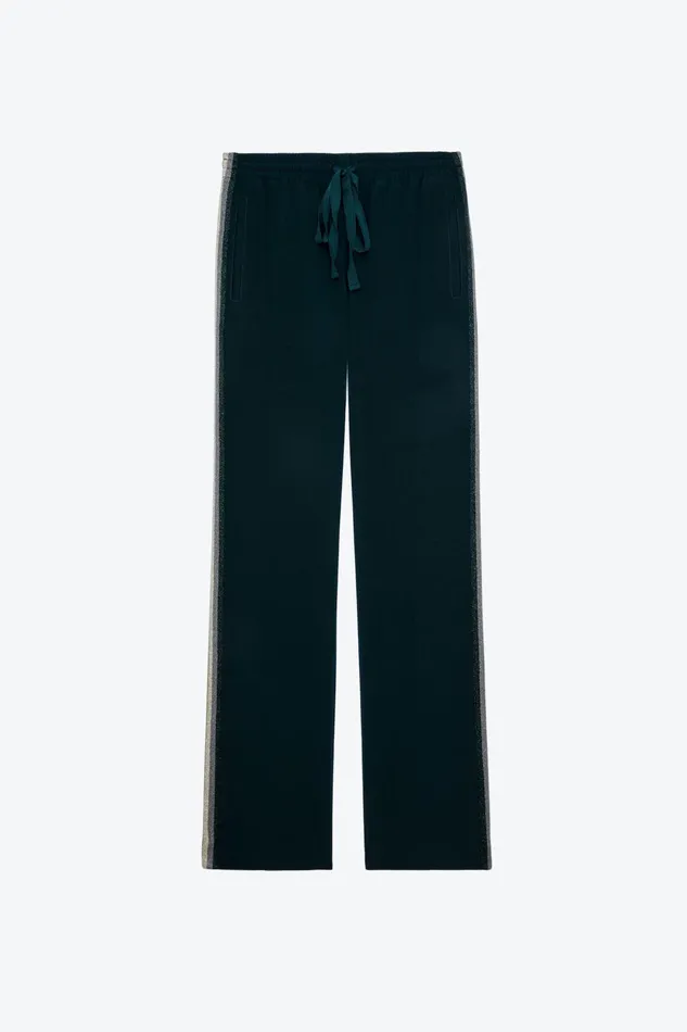 Zadig and Voltaire Pants POMY CREPE P PEACOCK 8211 Women Zadig and Voltaire Pants POMY CREPE P PEACOCK 8211 Women