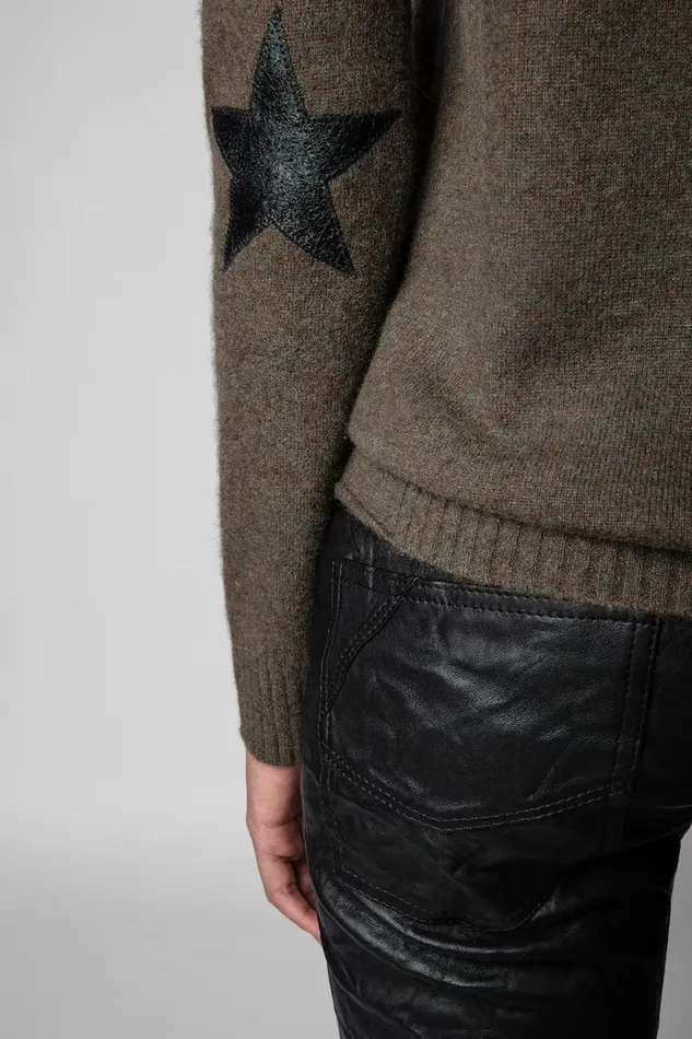 Zadig and Voltaire Sweaters and Knitwear CICI PATCH BRONZE BRONZE 8211 Women Zadig and Voltaire Sweaters and Knitwear CICI PATCH BRONZE BRONZE 8211 Women