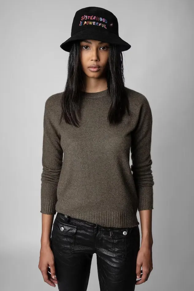 Zadig and Voltaire Sweaters and Knitwear CICI PATCH BRONZE BRONZE 8211 Women Zadig and Voltaire Sweaters and Knitwear CICI PATCH BRONZE BRONZE 8211 Women